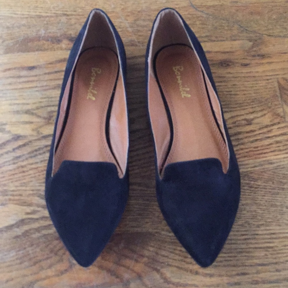 Bonnibel black flats
